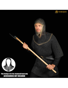 Bordures de cotte de mailles bourreau en laiton, finition... 2