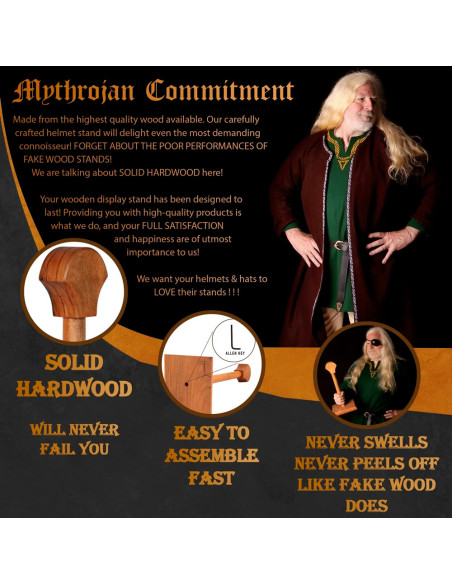 Support en bois pour suspendre les...