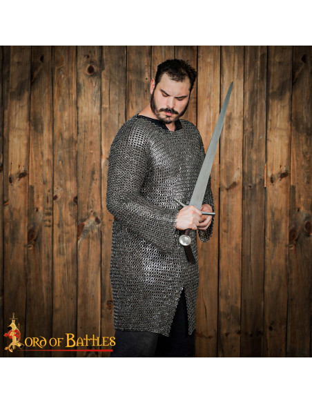 Cotte de mailles en acier inoxydable,...