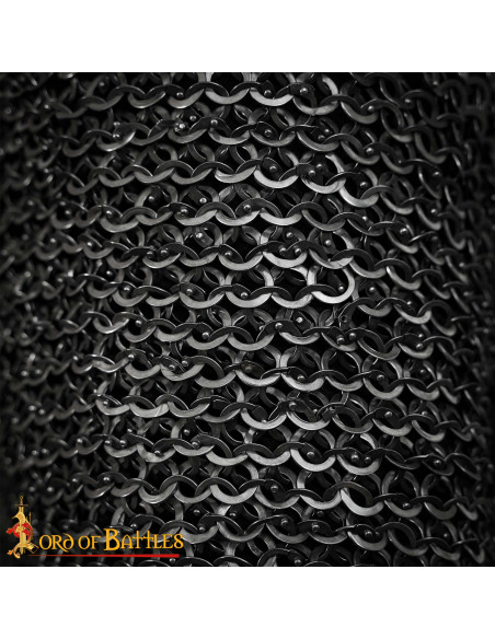 Cotte de mailles en acier inoxydable,...