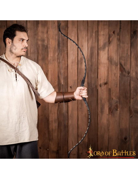 Bracelet médiéval en cuir pour...