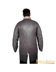 Anneaux plats rivetés en cotte de mailles 9 mm. 2