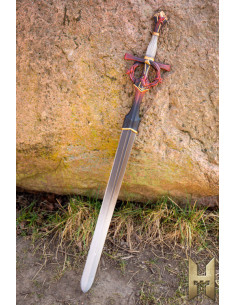 Épée fantastique Highborn série Stronghold couleur rouge...