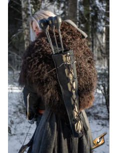 Carquois en cuir Imperial Quiver - Noir