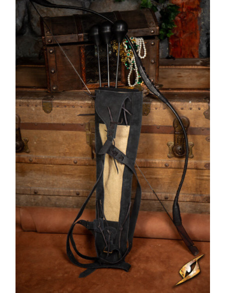 Carquois en cuir Imperial Quiver - Noir