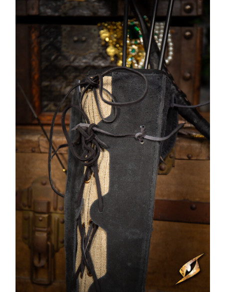 Carquois en cuir Imperial Quiver - Noir