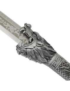 Épée de dragon traditionnelle chinoise, dynastie Tang... 2