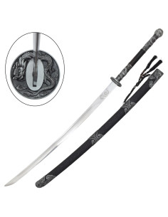 Épée de dragon traditionnelle chinoise, dynastie Ming...