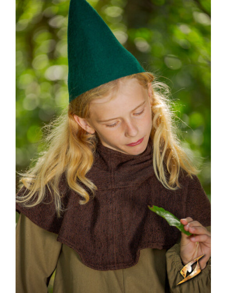 Chapeau Fantasy Gnome, laine verte