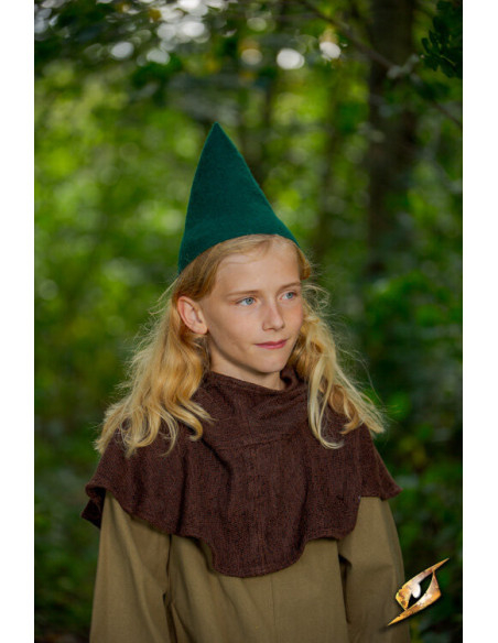 Chapeau Fantasy Gnome, laine verte
