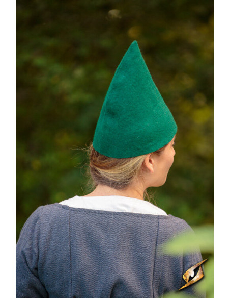 Chapeau Fantasy Gnome, laine verte