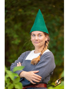 Chapeau Fantasy Gnome, laine verte
