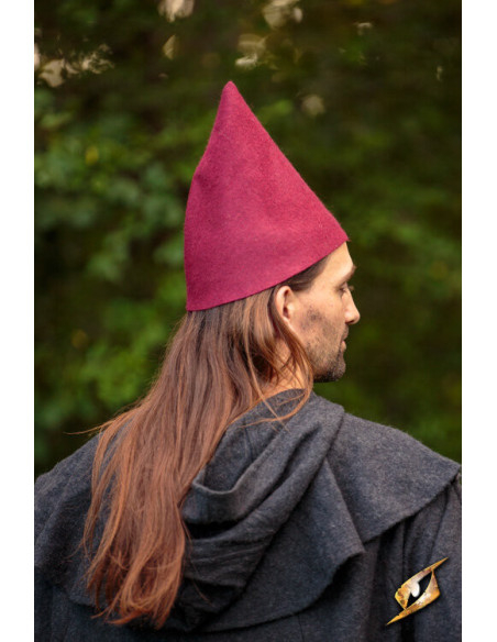 Chapeau Fantasy Gnome, laine rouge