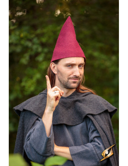 Chapeau Fantasy Gnome, laine rouge