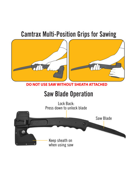 Hache tactique multifonction Camillus...