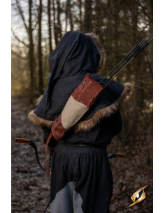 Carquois médiéval des chasseurs sauvages, daim 2