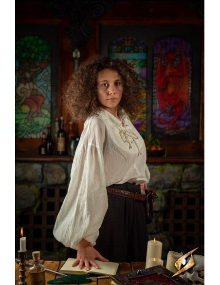 T-shirt d'escrime froissé, blanc