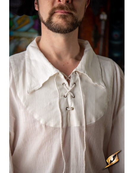 T-shirt d'escrime froissé, blanc