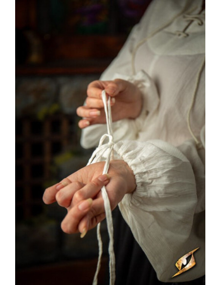 T-shirt d'escrime froissé, blanc