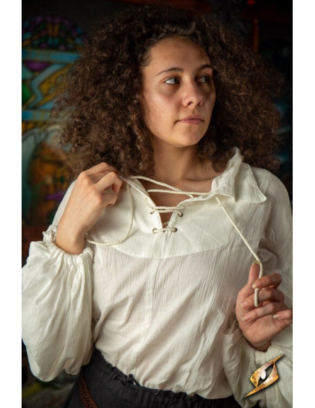 T-shirt d'escrime froissé, blanc