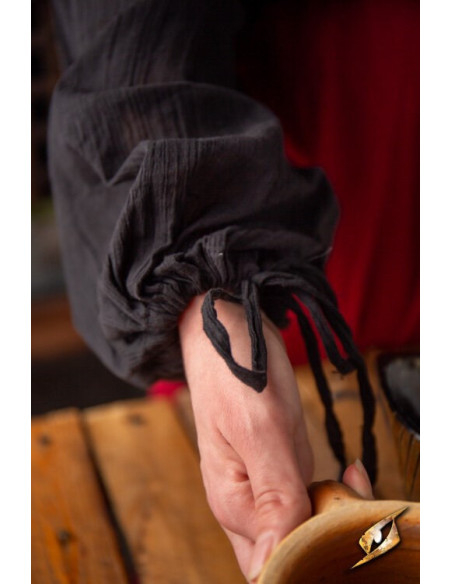 T-shirt d'escrime froissé, noir