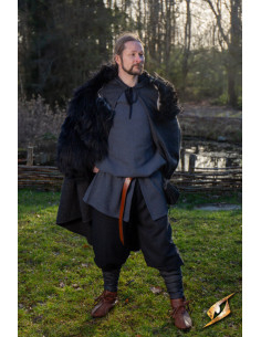 Pantalon en laine Viking modèle Ull Rus, noir 2