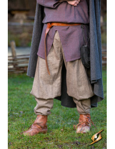 Pantalon en laine Viking modèle Ull Rus, marron 2