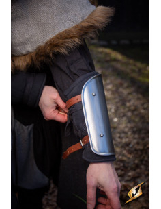 Bracelets rembourrés médiévaux, noirs 2