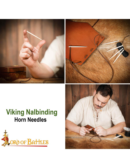 Aiguille pour broderie médiévale en...