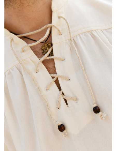 Chemise médiévale sans manches modèle...