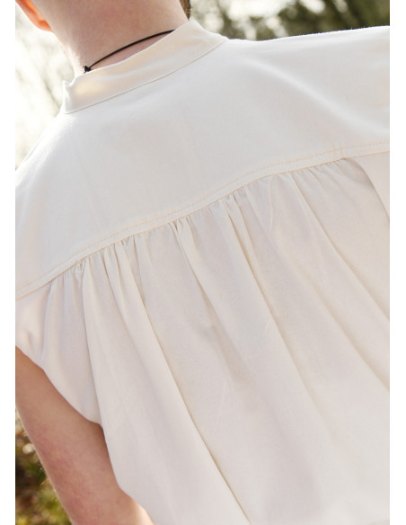 Chemise médiévale sans manches modèle...