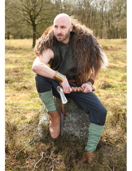 Chemise médiévale sans manches modèle...