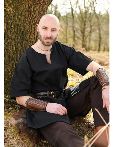 Tunique médiévale manches courtes...