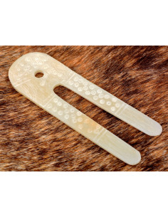 Lampe Viking en os (10x3,5 cm.) 2