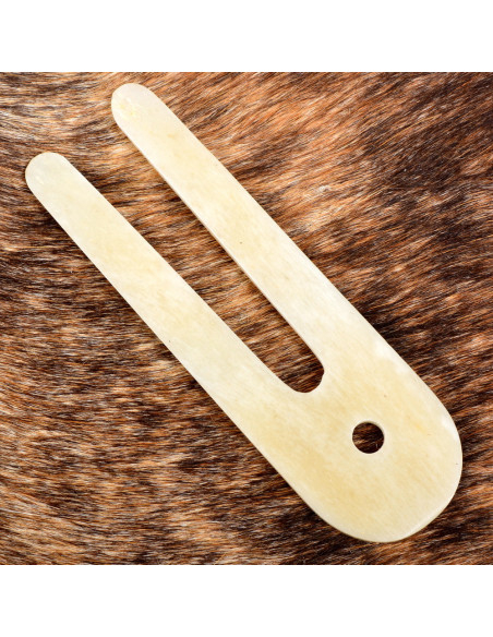 Lampe Viking en os (10x3,5 cm.)