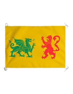 Bannière médiévale de la dynastie royale Sueva de Galice...