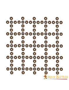 Lot de 50 rondelles en laiton vieilli 2