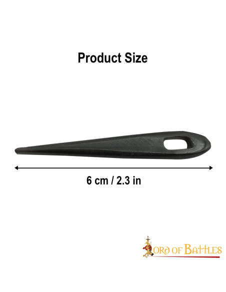 Lot de 5 aiguilles en corne de Viking...