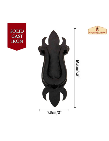 Heurtoir médiéval vénitien en fer...