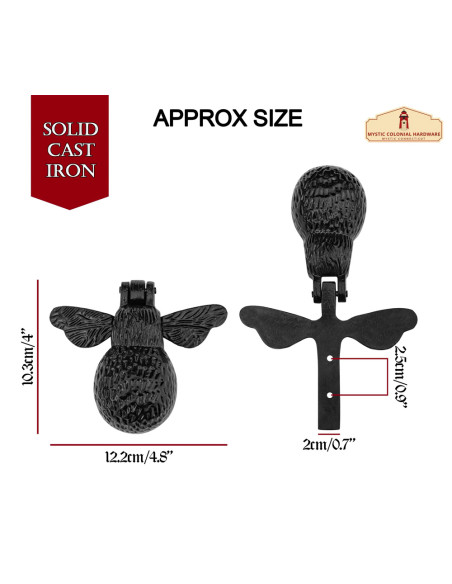 Heurtoir médiéval en fonte modèle...