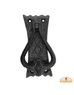 Heurtoir médiéval en fonte modèle rustique (12 cm.)