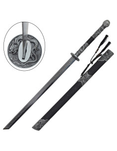 Épée de dragon traditionnelle chinoise, dynastie Tang...