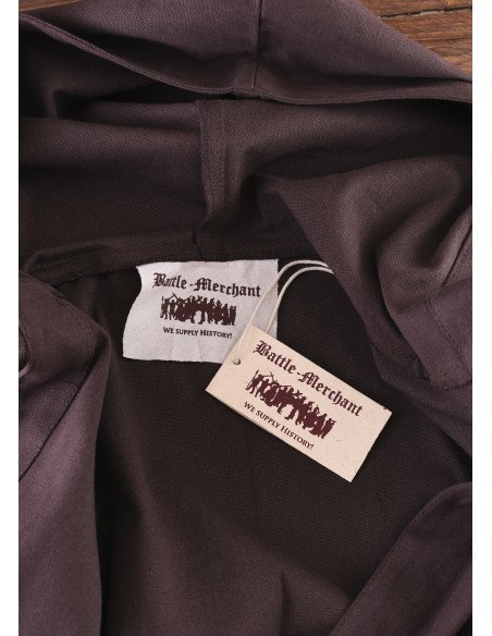 Cape médiévale courte ouverte avec...