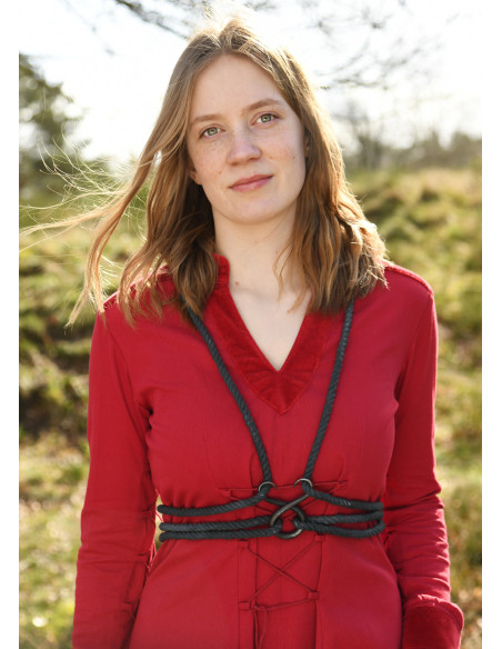 Boucle de ceinture médiévale, croix...