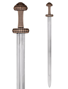Épée viking avec poignée finition bronze (97 cm.) 2