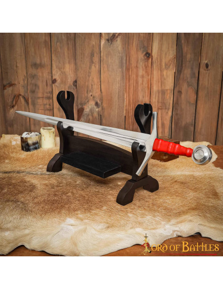 Support de table en bois à deux...