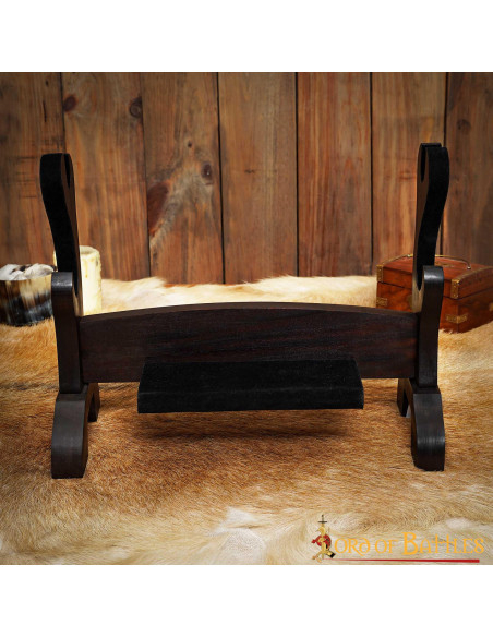 Support de table en bois à deux...