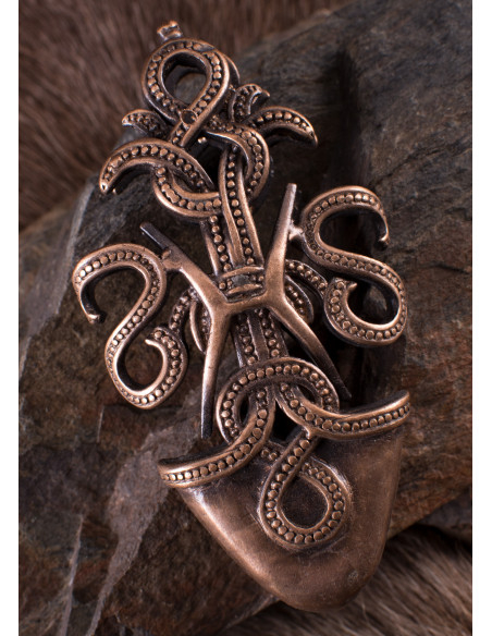 Décoration de pointe de gaine d'épée...