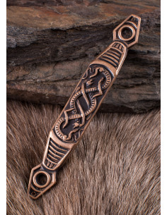 Boucle fourreau pour ceinture, motif serpents 2