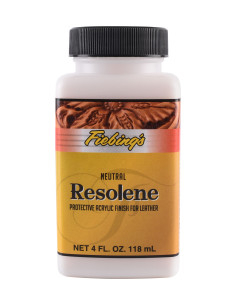 Flacon protecteur en acrylique pour l'entretien du cuir...